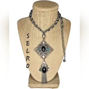 Rare Vtg Victorian SELRO Necklace